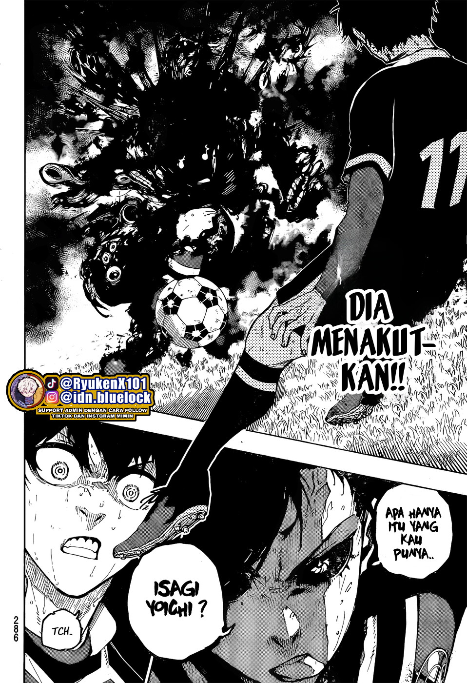Blue Lock Chapter 274 - halaman 7