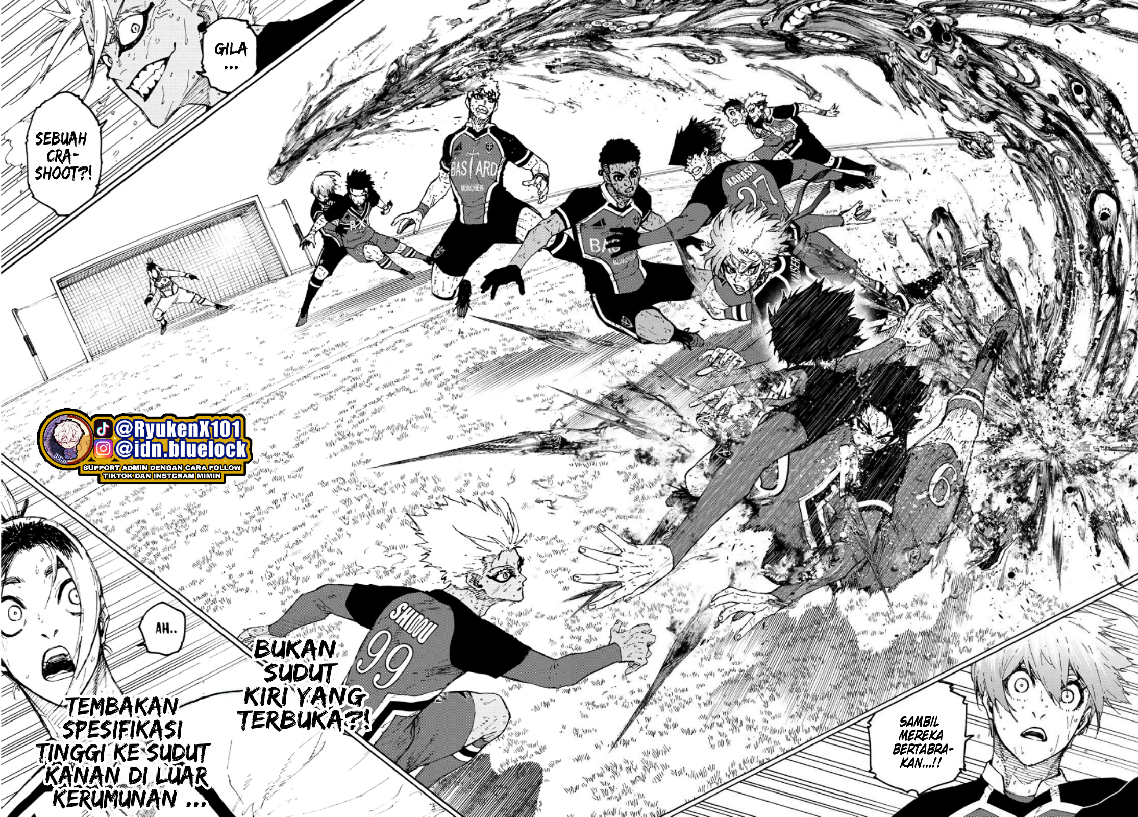 Blue Lock Chapter 275 - halaman 22