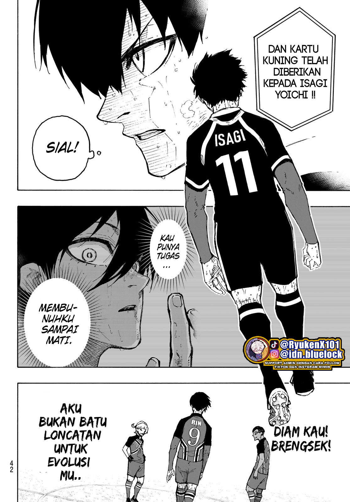 Blue Lock Chapter 277 - halaman 10