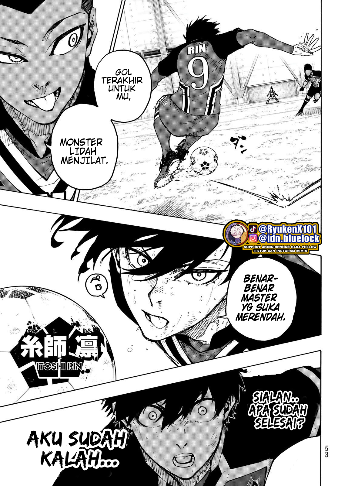 Blue Lock Chapter 277 - halaman 22