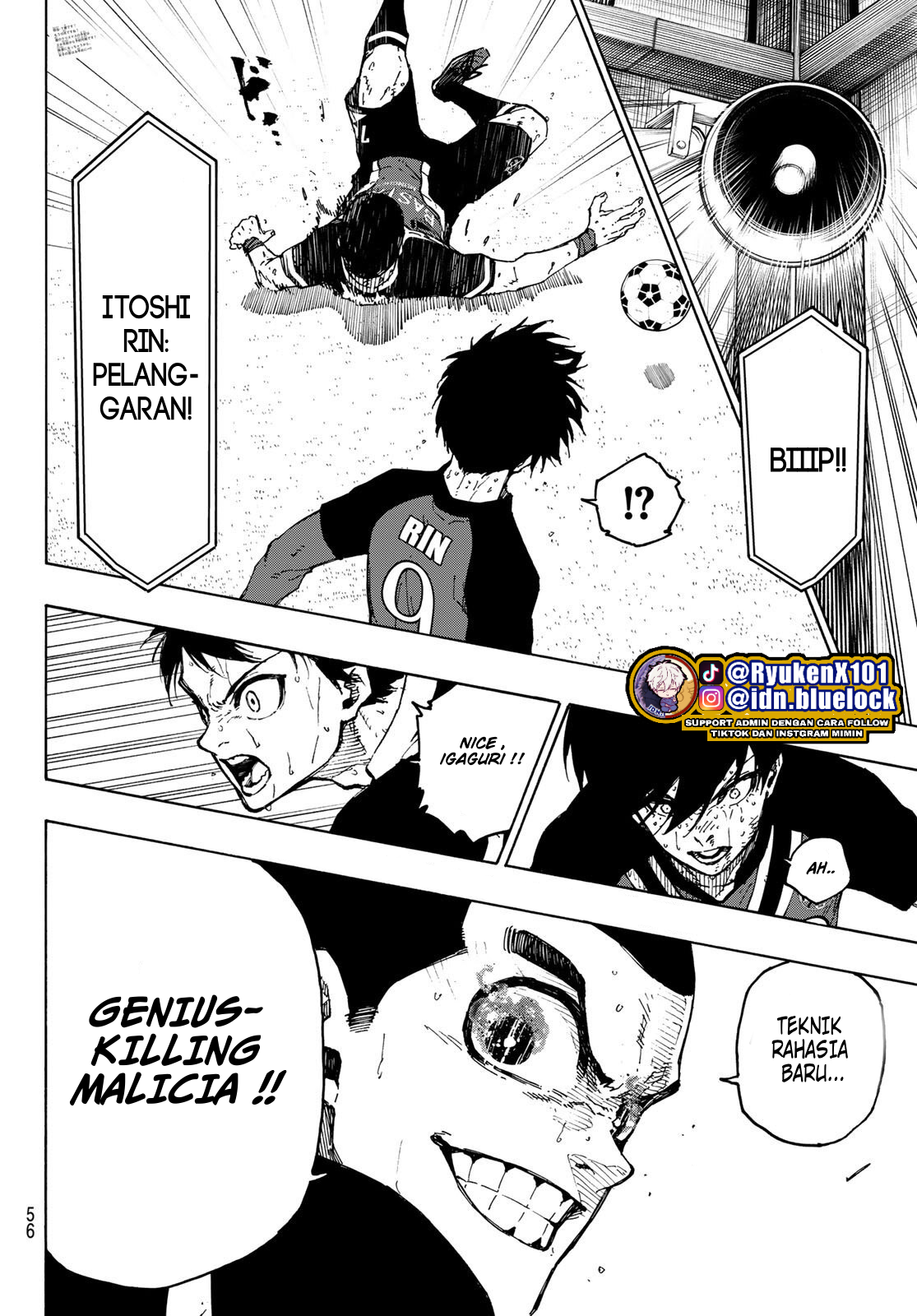 Blue Lock Chapter 277 - halaman 25