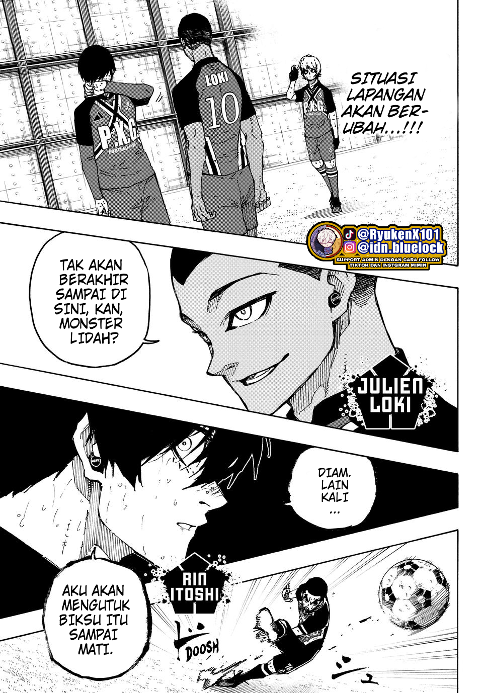 Blue Lock Chapter 278 - halaman 11