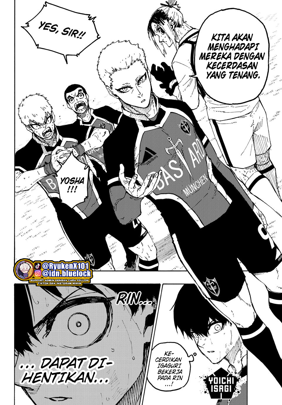 Blue Lock Chapter 278 - halaman 9