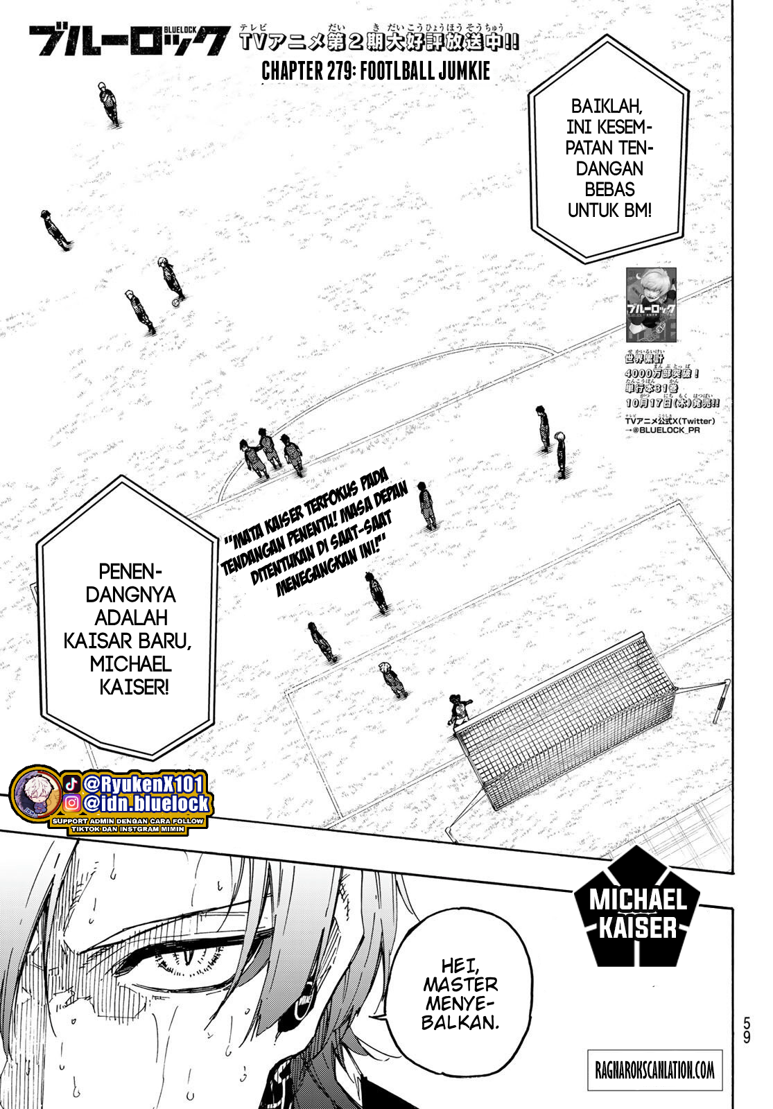 Blue Lock Chapter 279 - halaman 1
