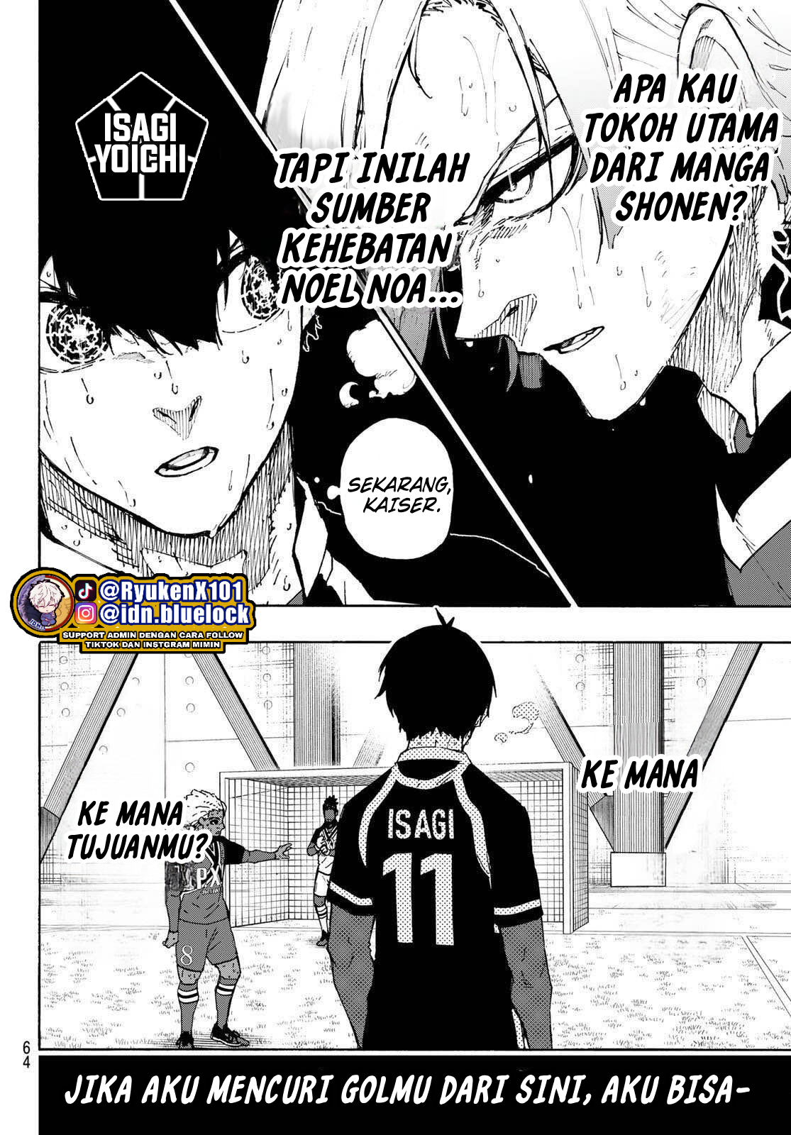 Blue Lock Chapter 279 - halaman 6