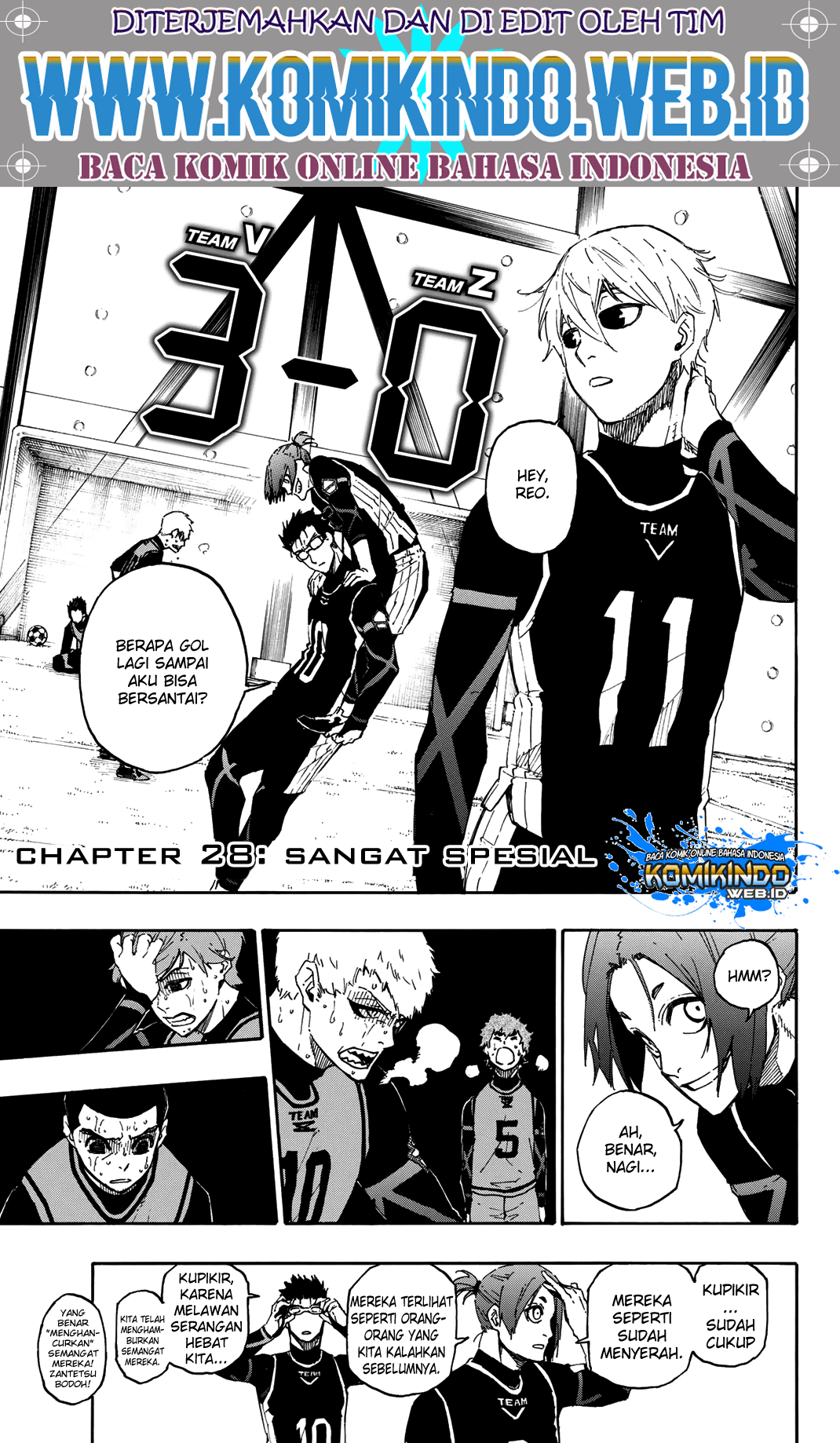 Blue Lock Chapter 28 - halaman 2