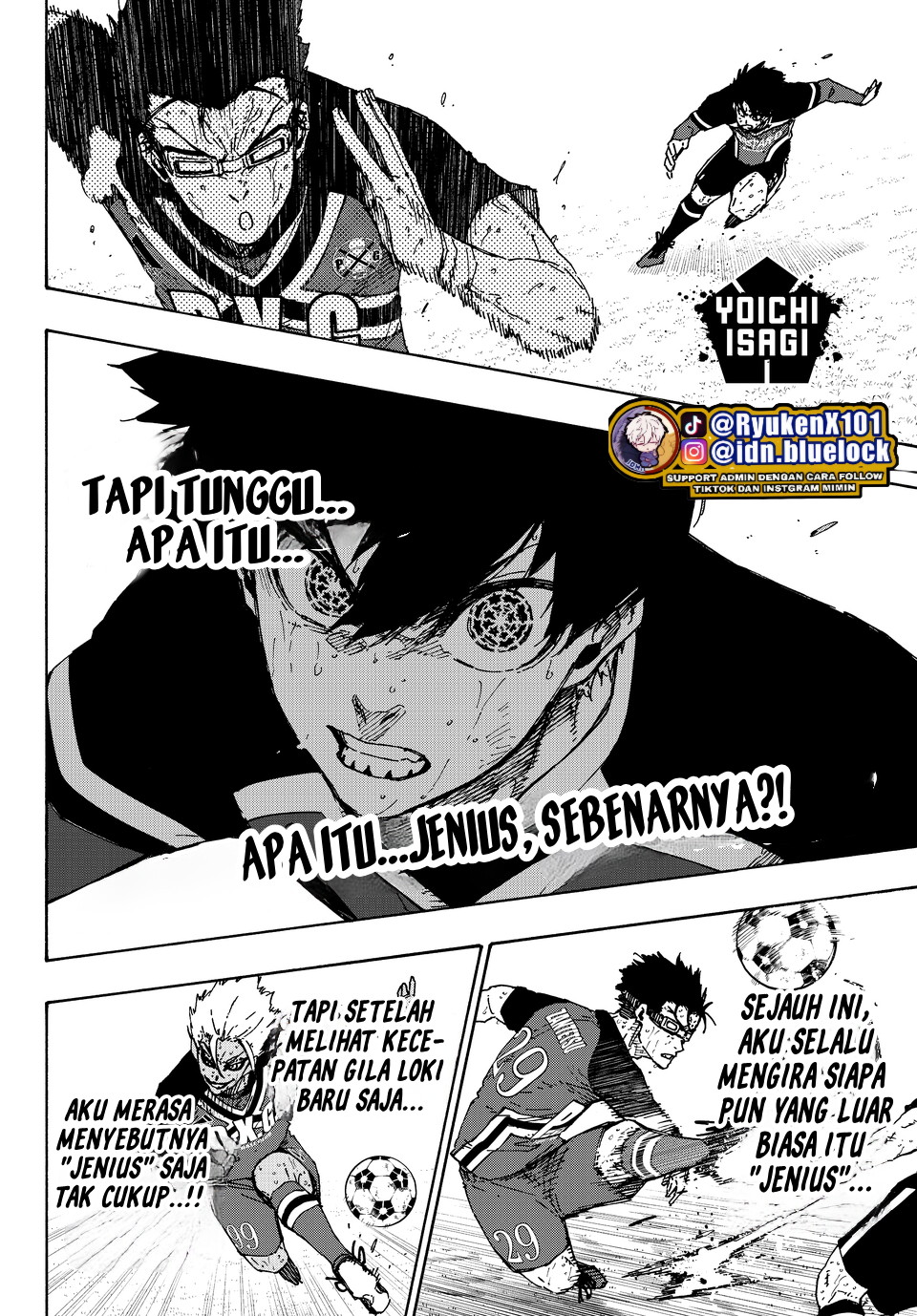Blue Lock Chapter 280 - halaman 4