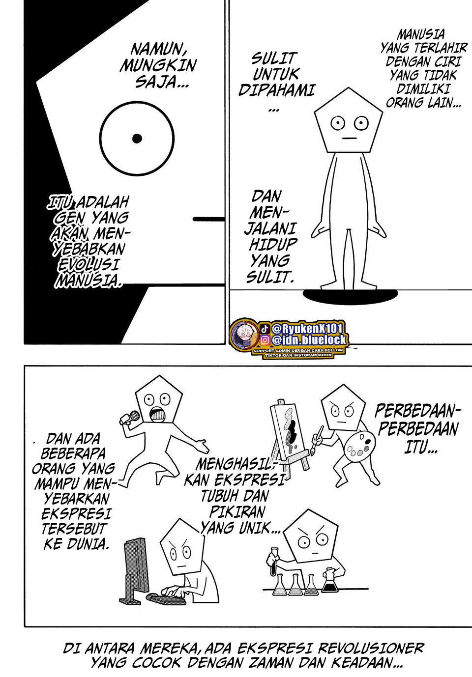 Blue Lock Chapter 281 - halaman 6