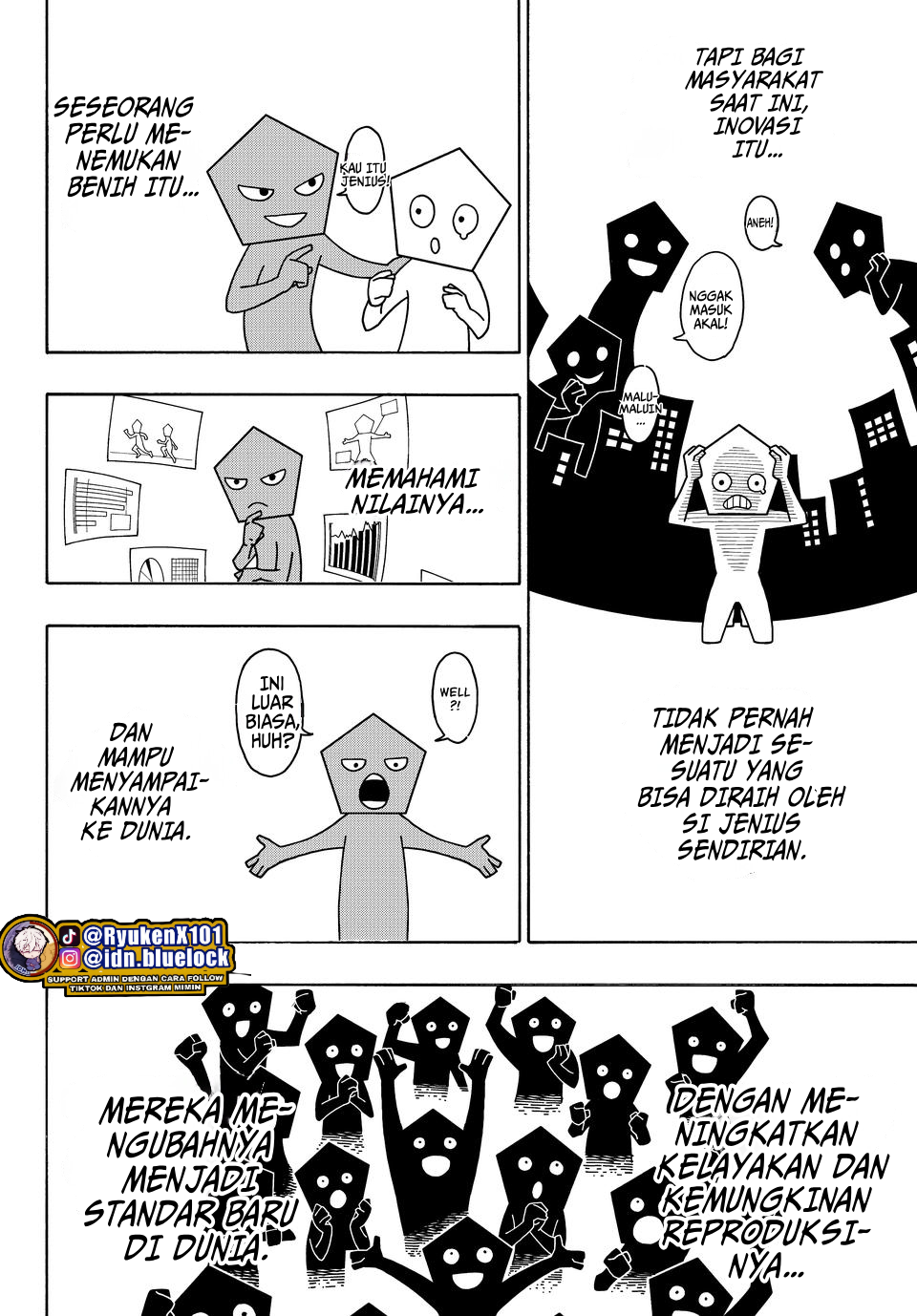 Blue Lock Chapter 281 - halaman 8