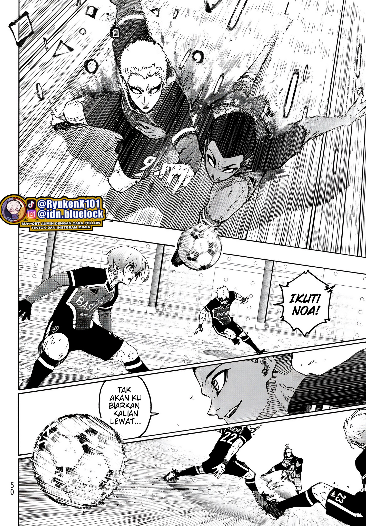 Blue Lock Chapter 282 - halaman 13