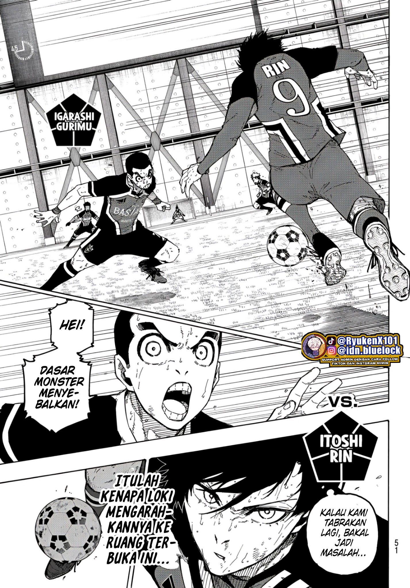 Blue Lock Chapter 282 - halaman 14