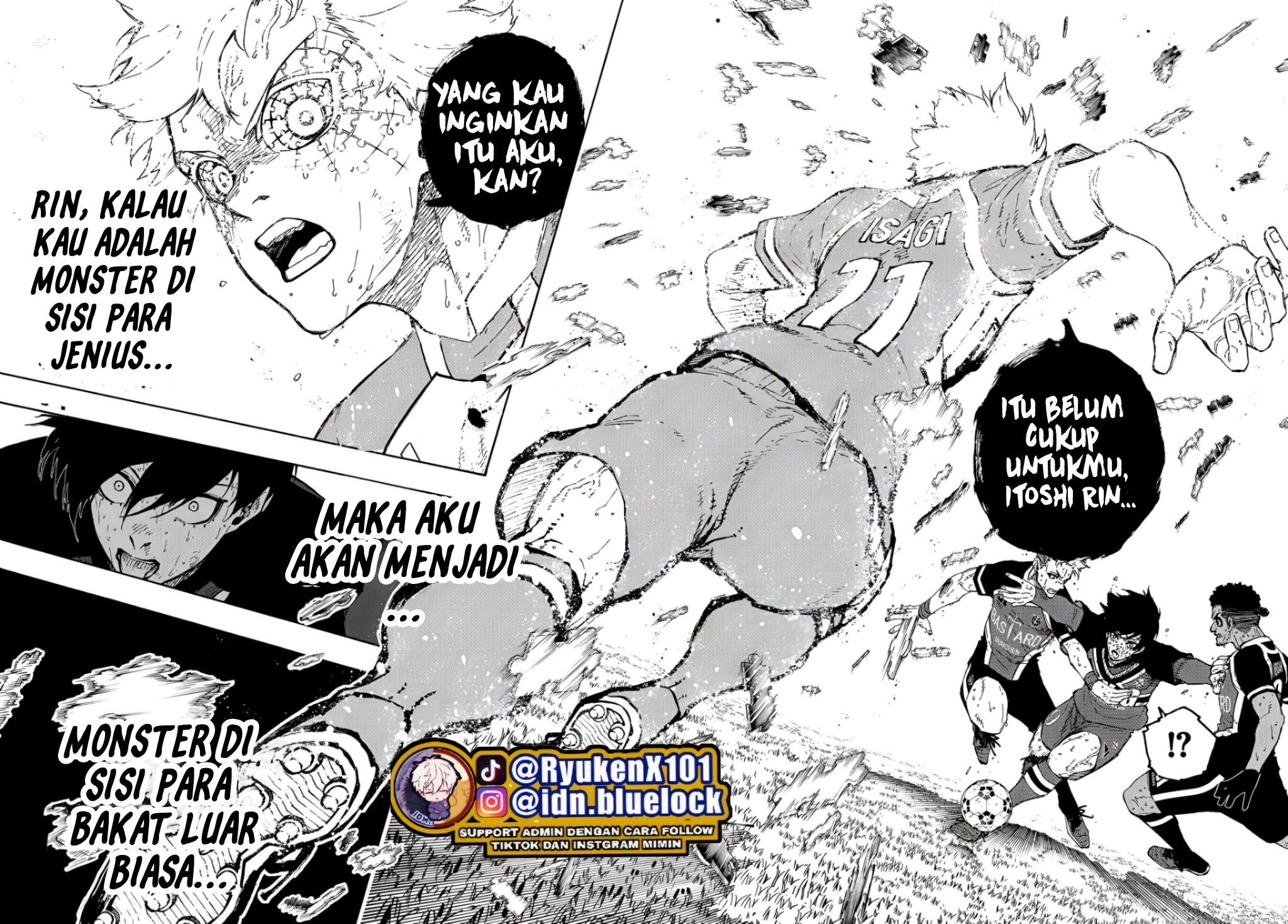 Blue Lock Chapter 282 - halaman 17