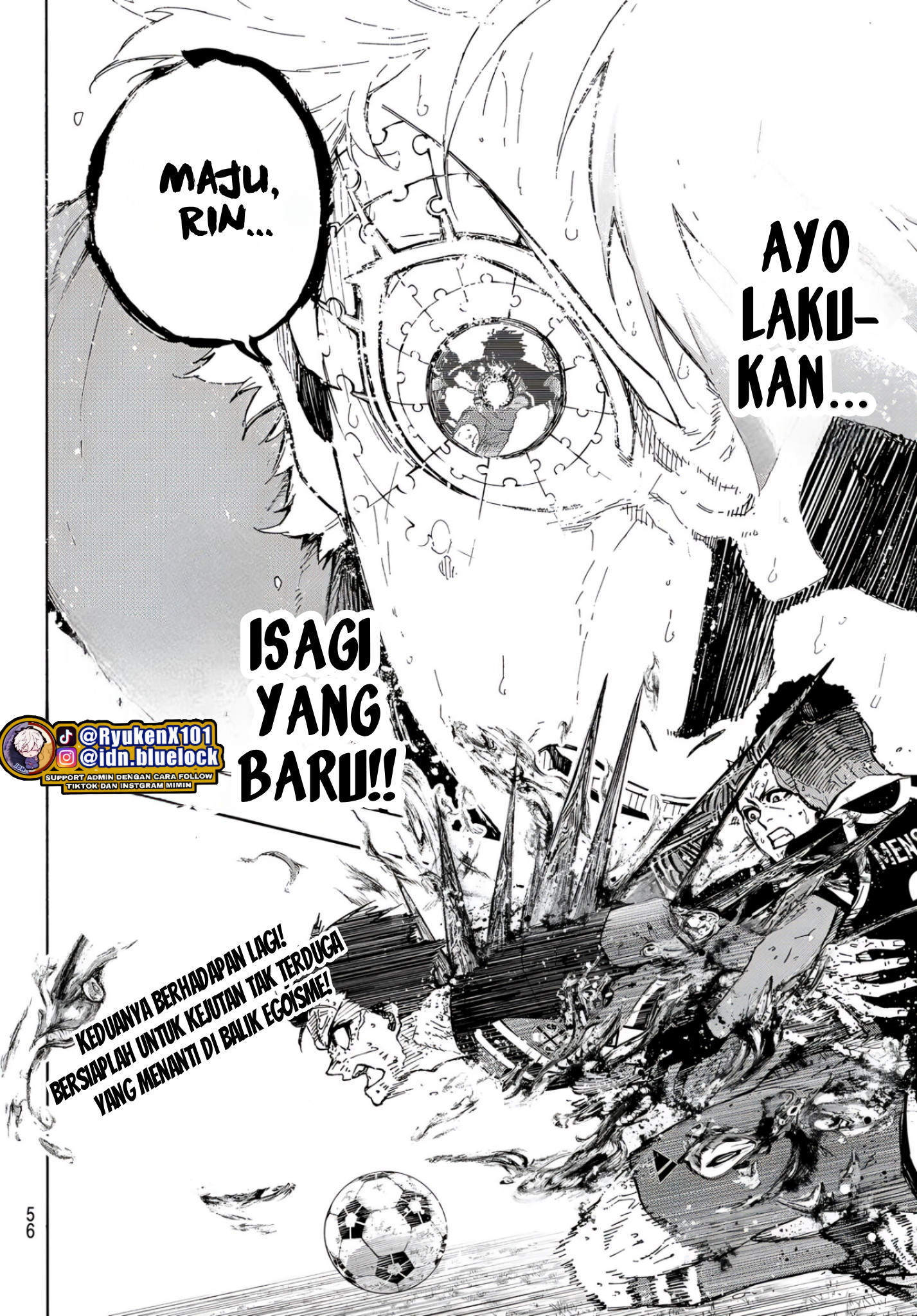 Blue Lock Chapter 282 - halaman 18