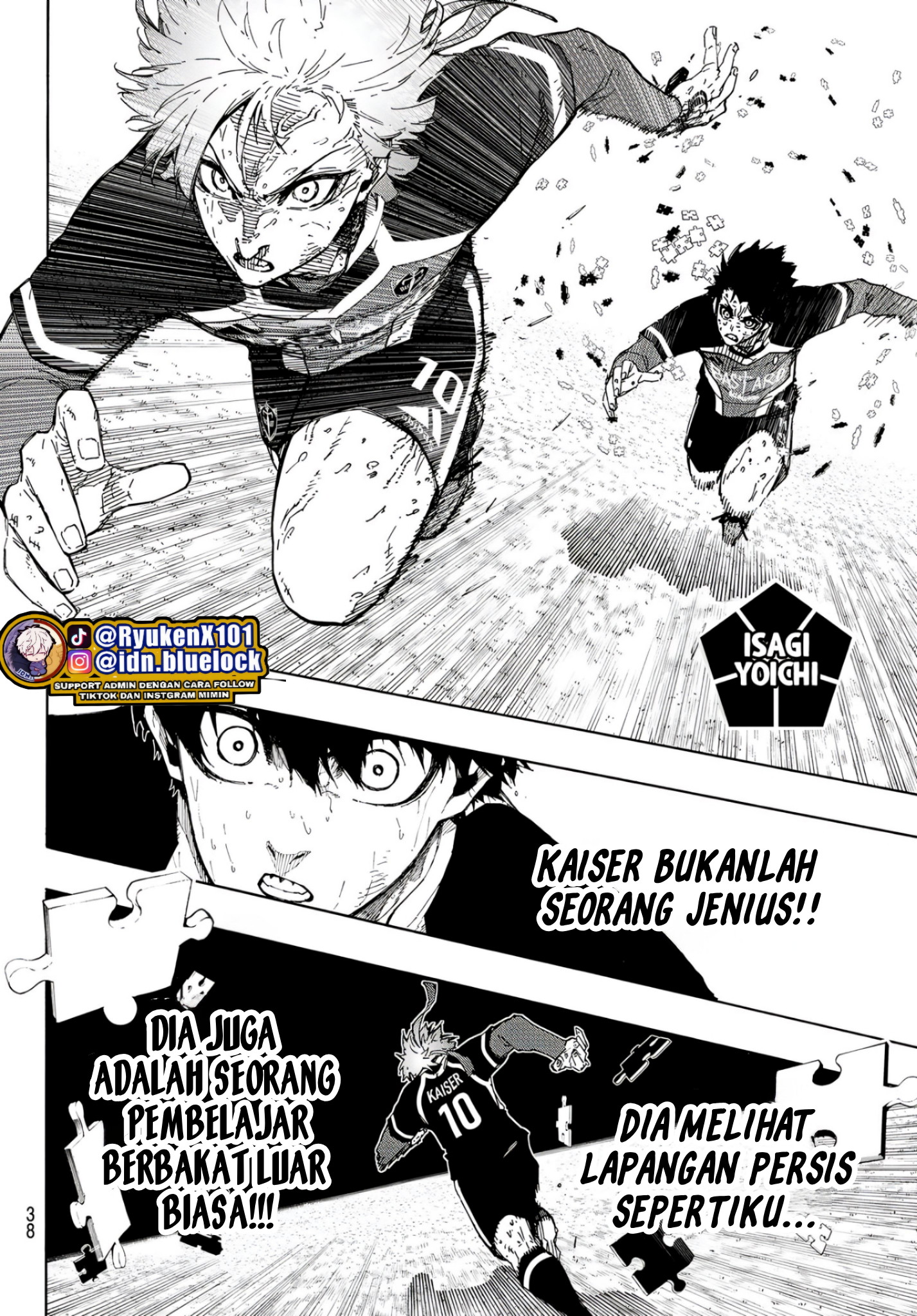Blue Lock Chapter 282 - halaman 2