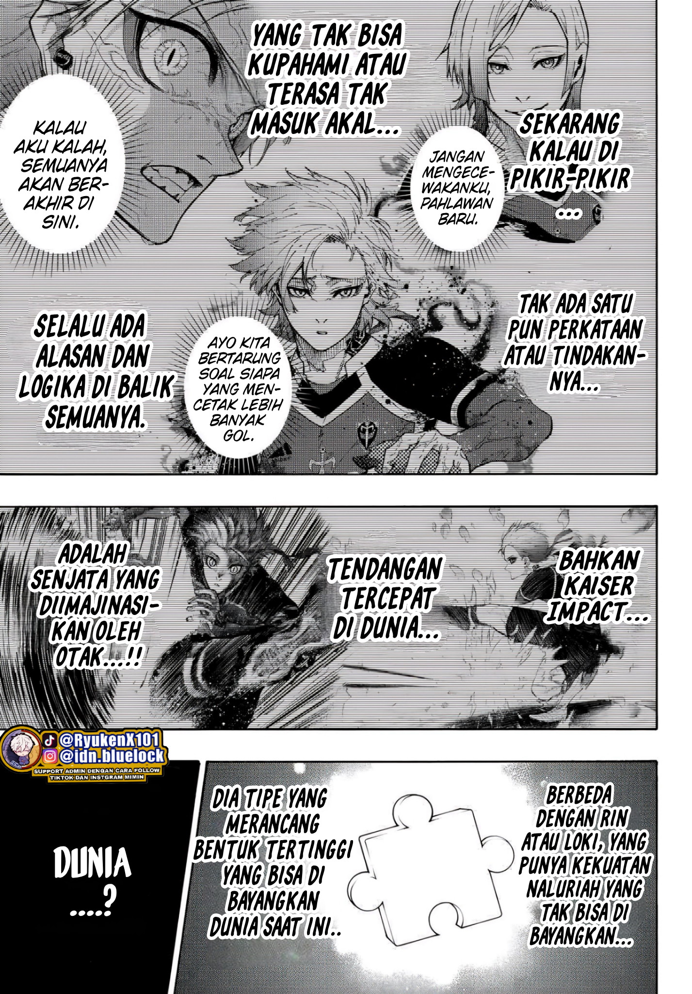 Blue Lock Chapter 282 - halaman 3