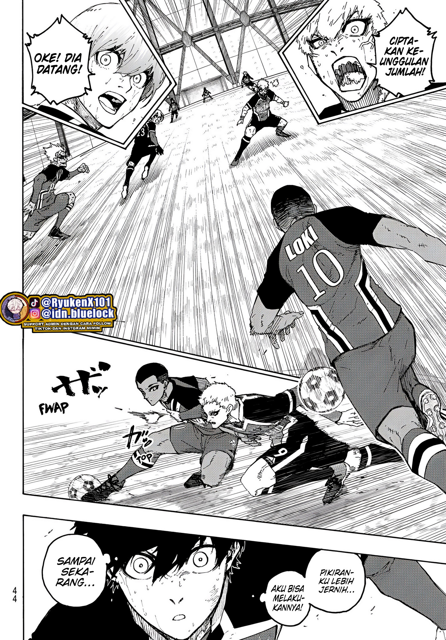 Blue Lock Chapter 282 - halaman 8