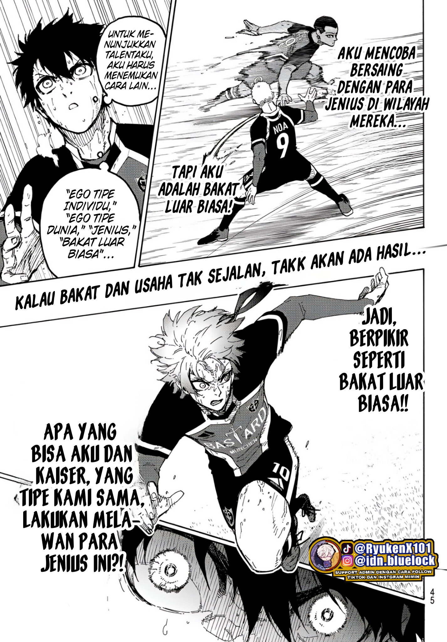 Blue Lock Chapter 282 - halaman 9