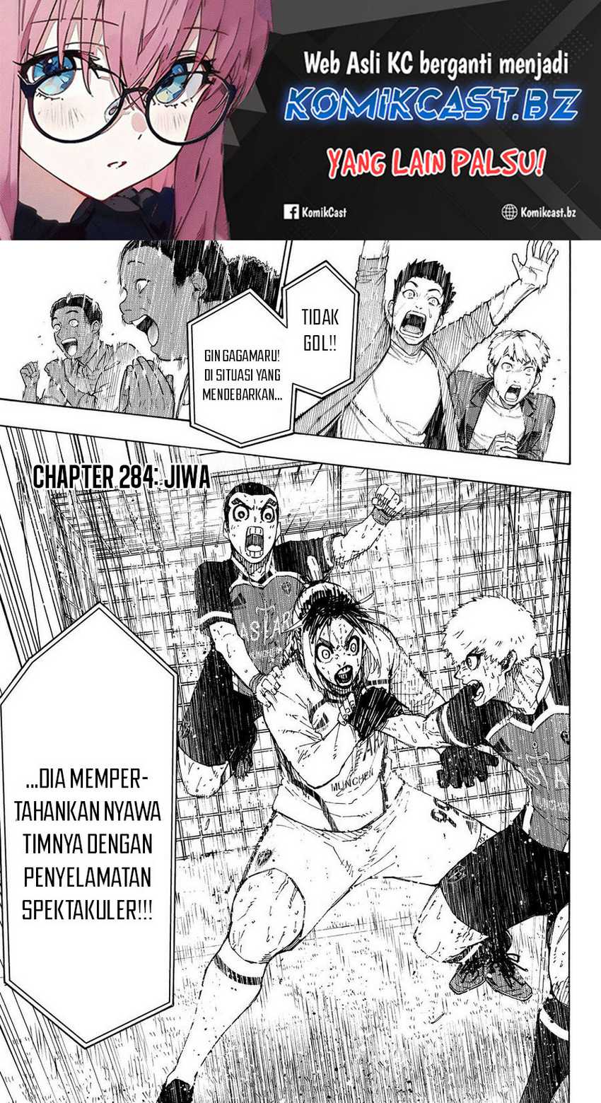 Blue Lock Chapter 284 - halaman 2