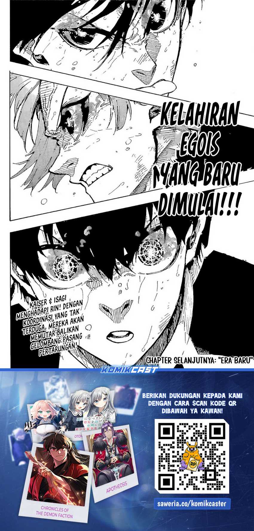 Blue Lock Chapter 285 - halaman 19