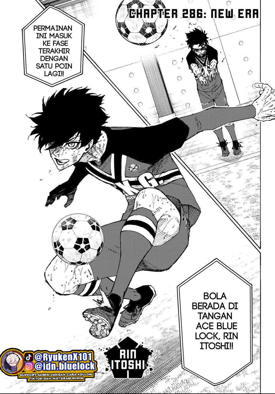Blue Lock Chapter 286 - halaman 1