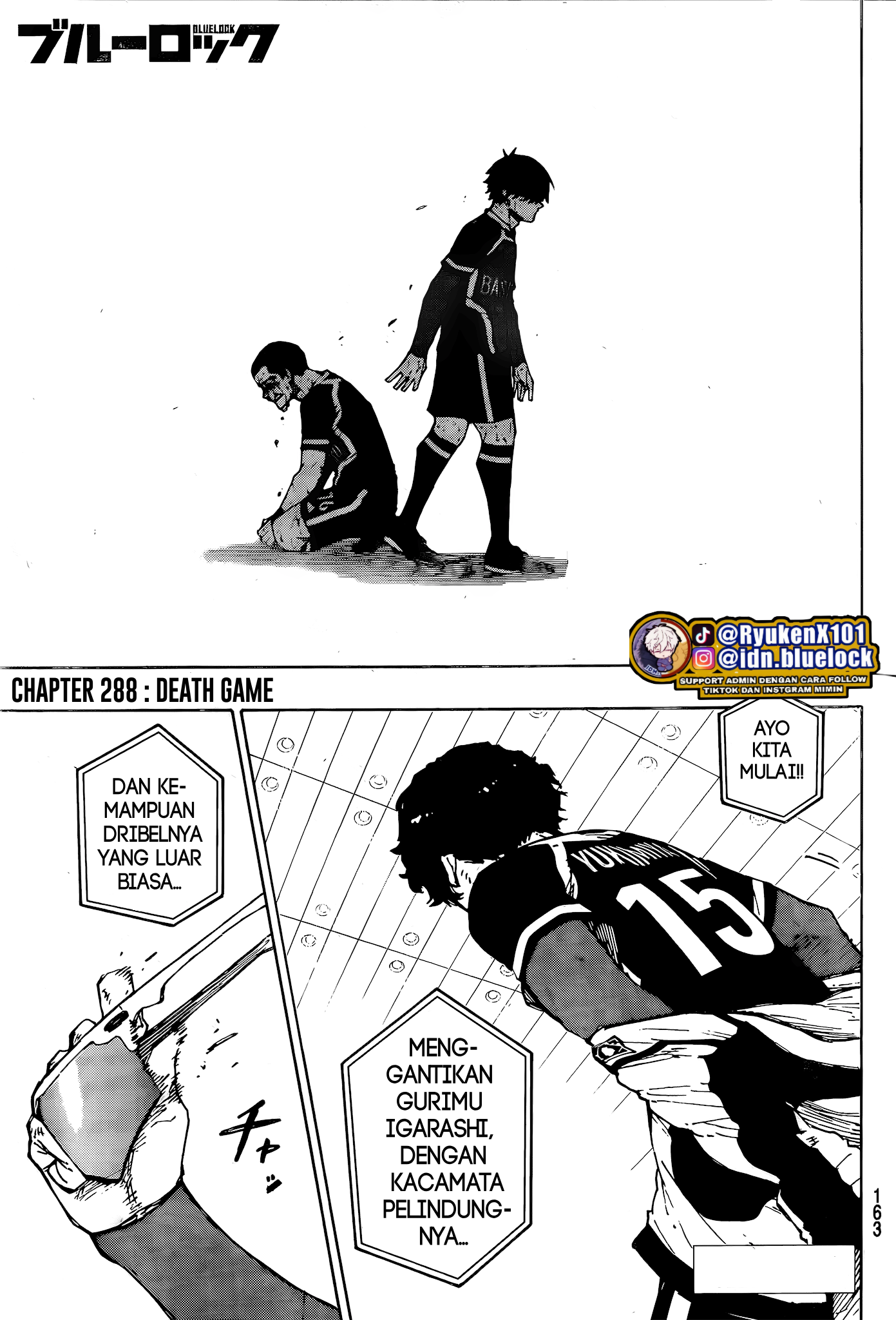 Blue Lock Chapter 288 - halaman 1