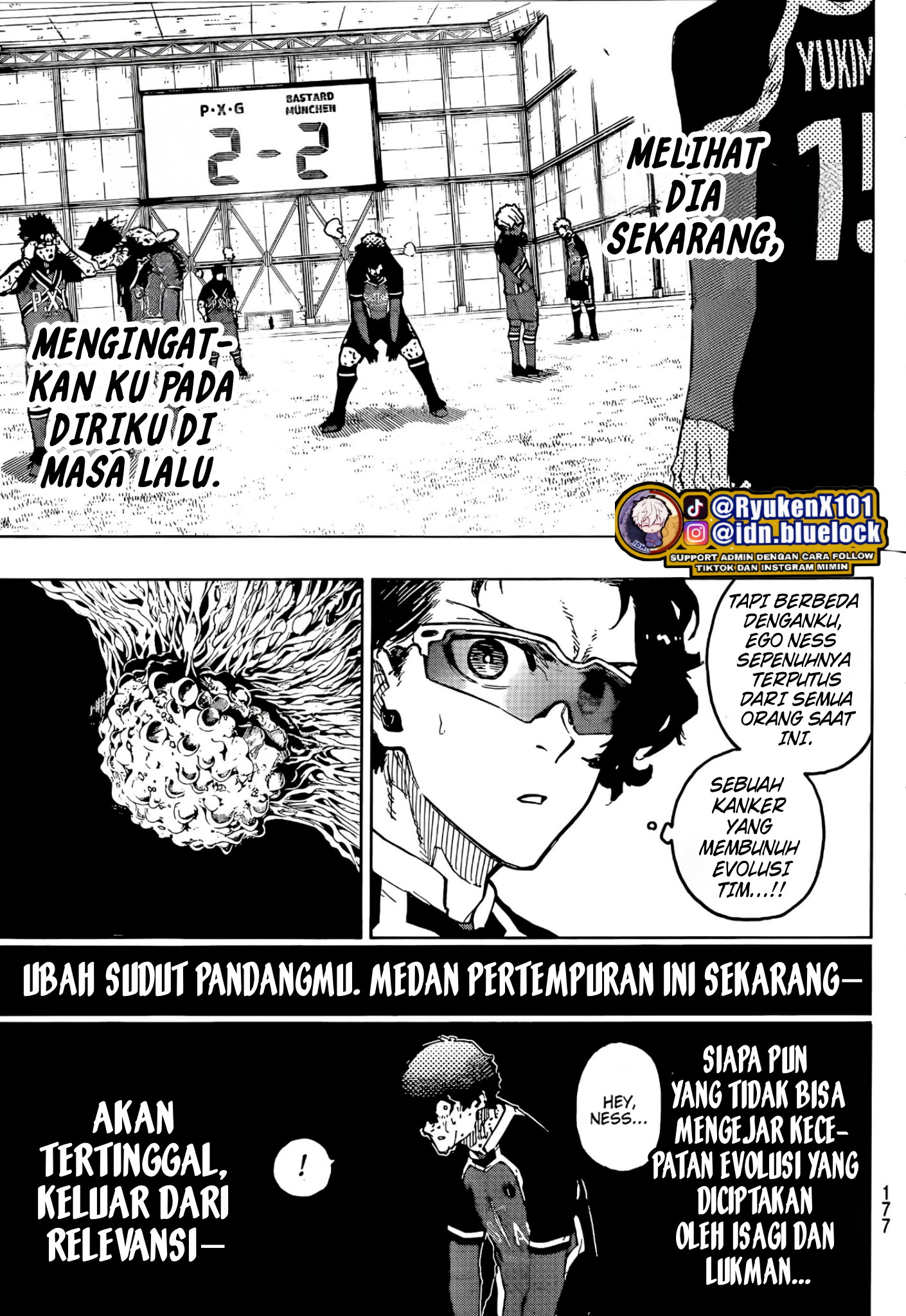 Blue Lock Chapter 288 - halaman 19