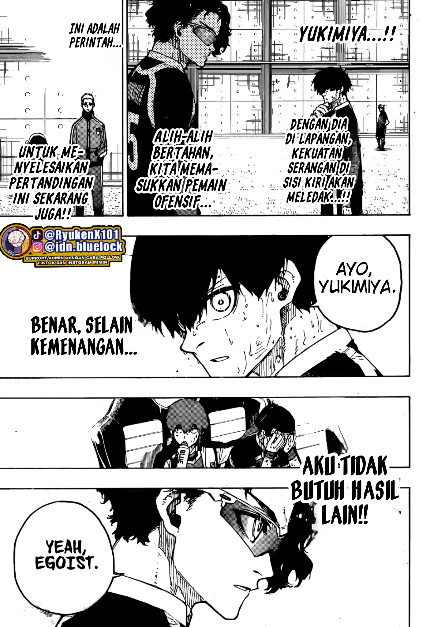 Blue Lock Chapter 288 - halaman 3