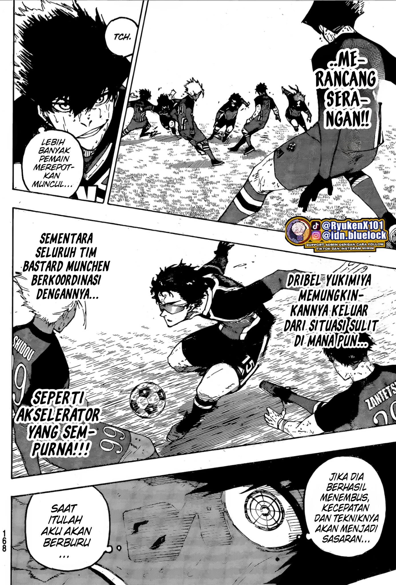 Blue Lock Chapter 288 - halaman 6