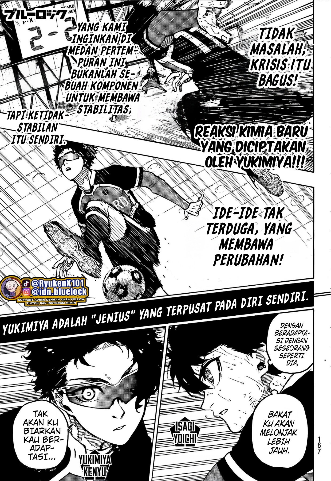 Blue Lock Chapter 288 - halaman 9