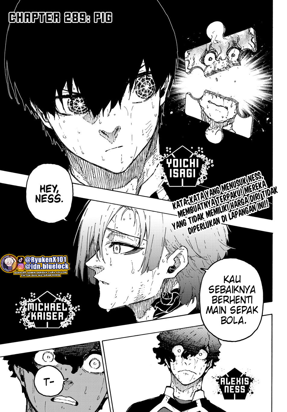Blue Lock Chapter 289 - halaman 1