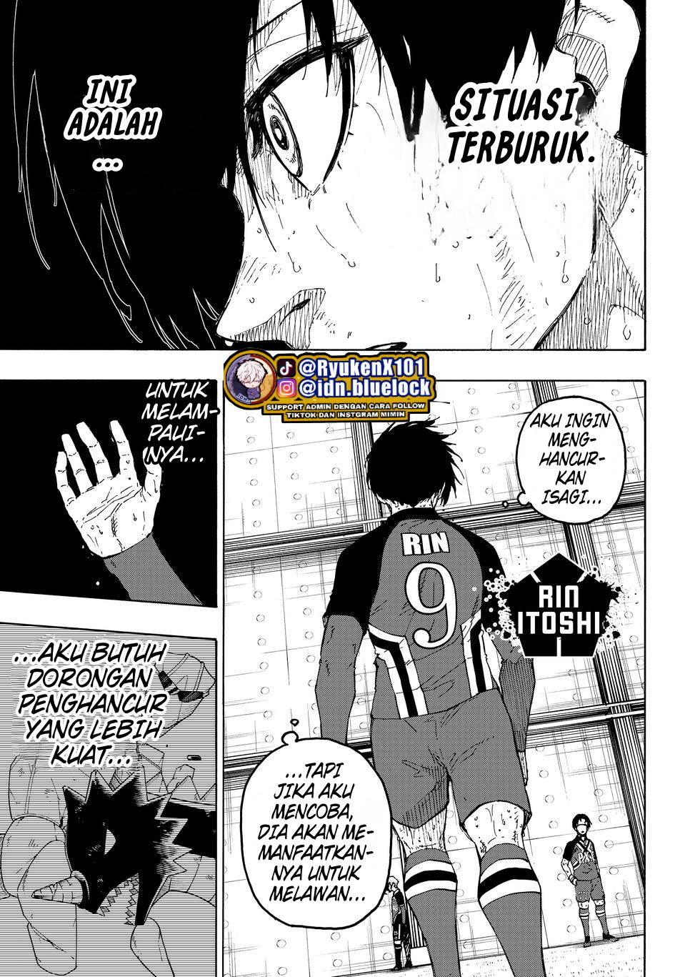 Blue Lock Chapter 289 - halaman 7