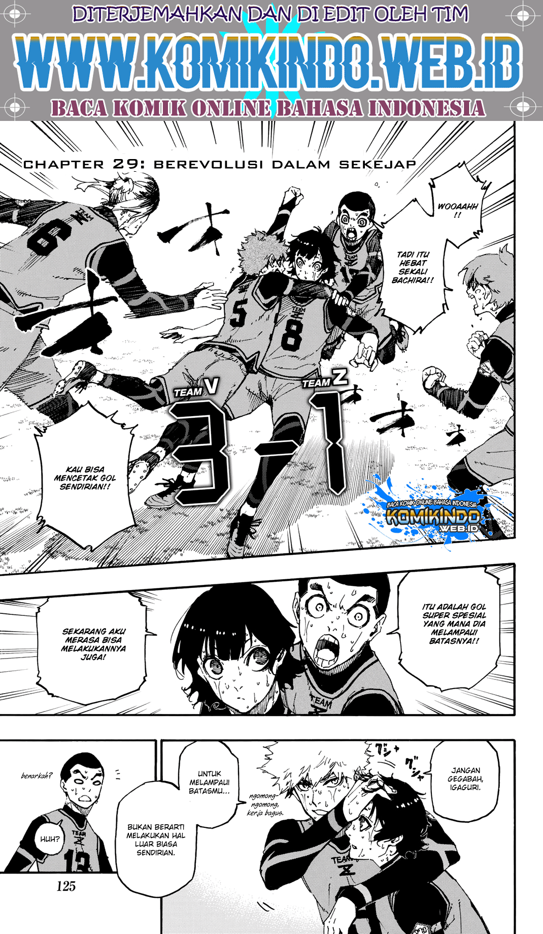 Blue Lock Chapter 29 - halaman 2