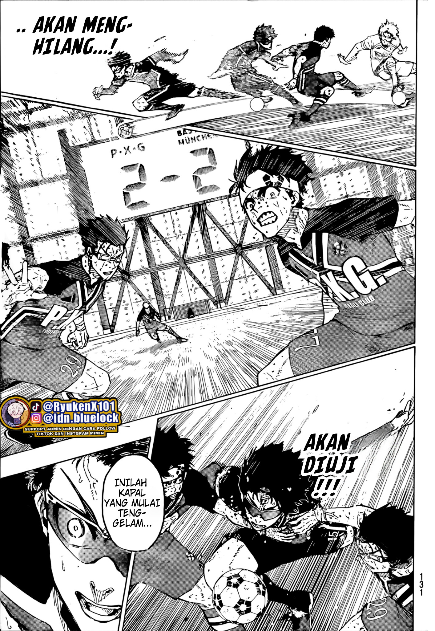 Blue Lock Chapter 291 - halaman 7