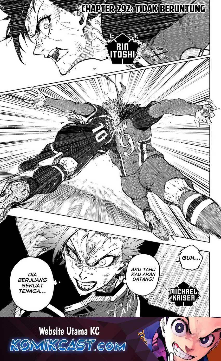 Blue Lock Chapter 292 - halaman 2