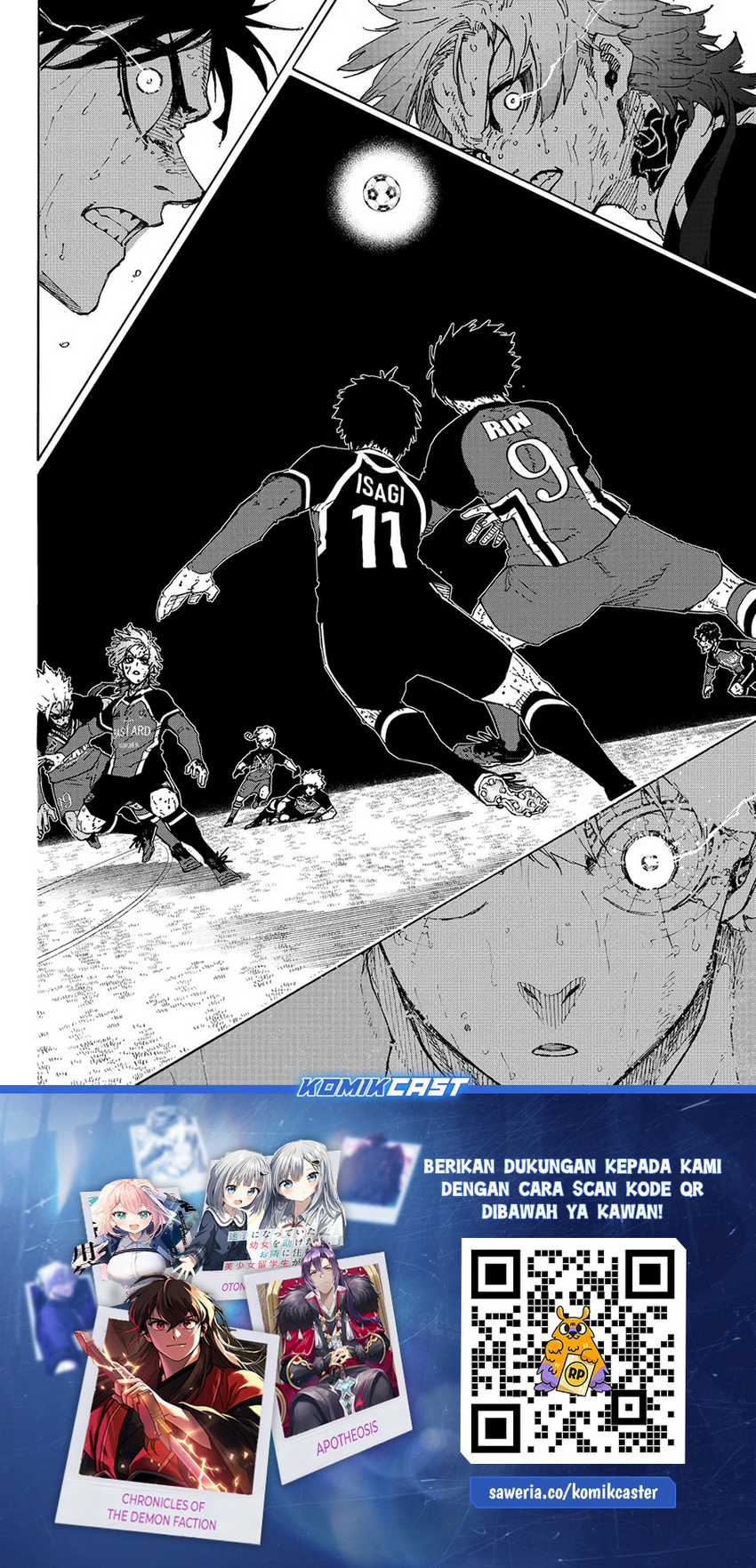 Blue Lock Chapter 292 - halaman 21