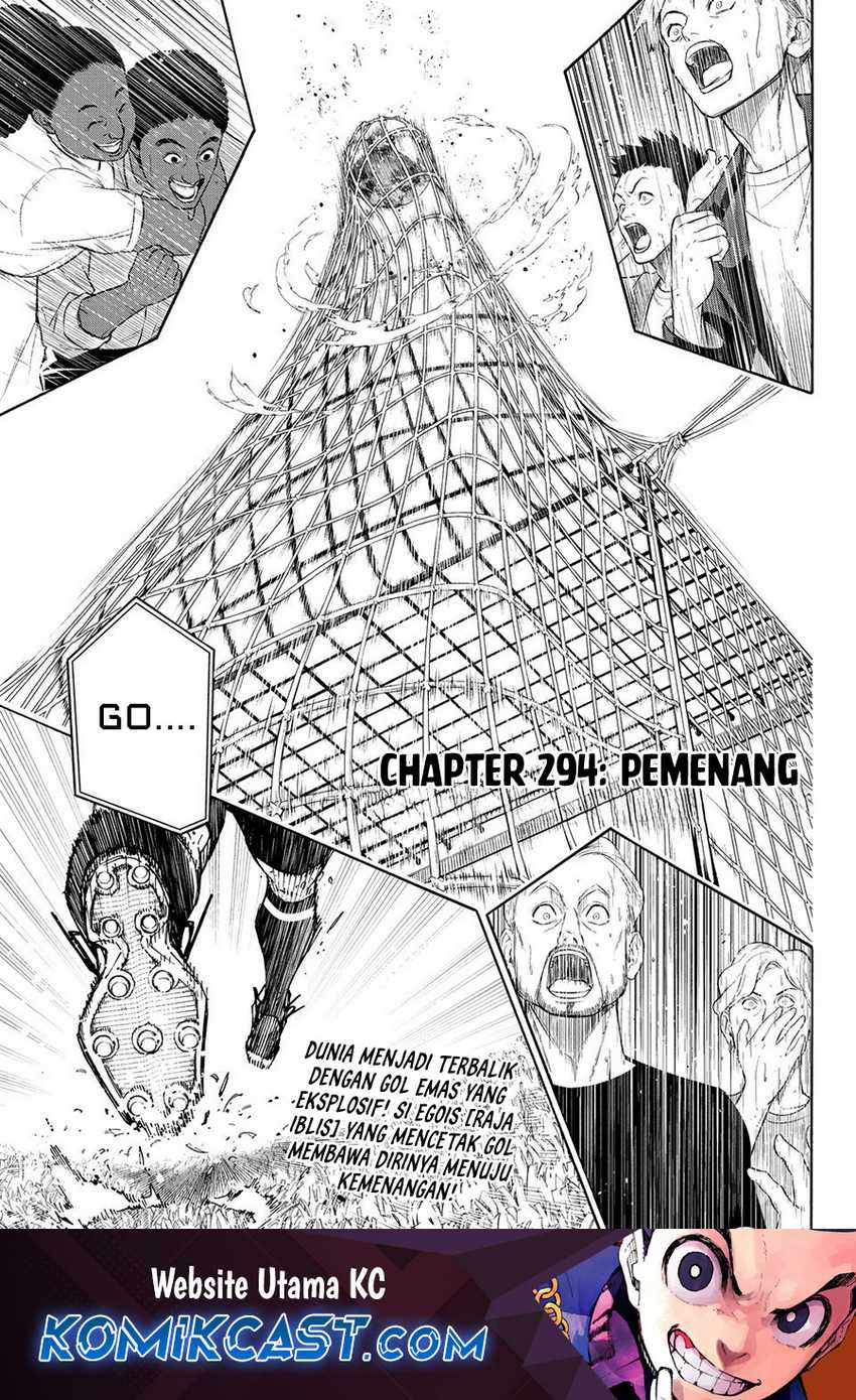 Blue Lock Chapter 294 - halaman 2
