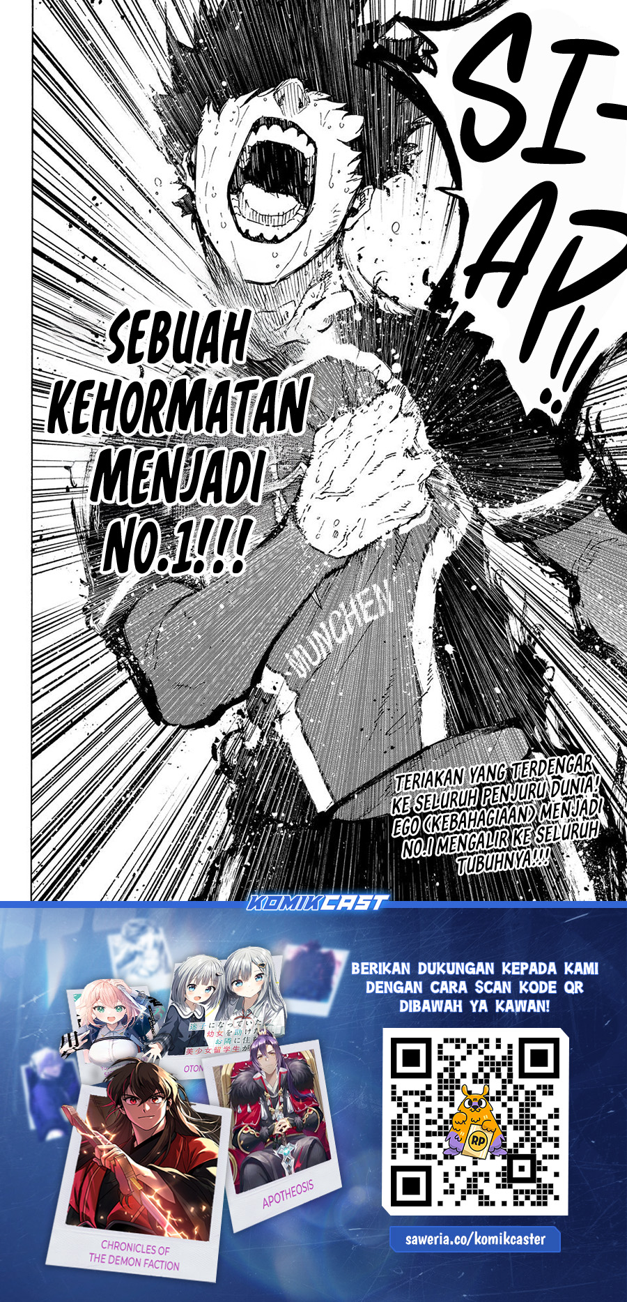 Blue Lock Chapter 295 - halaman 18