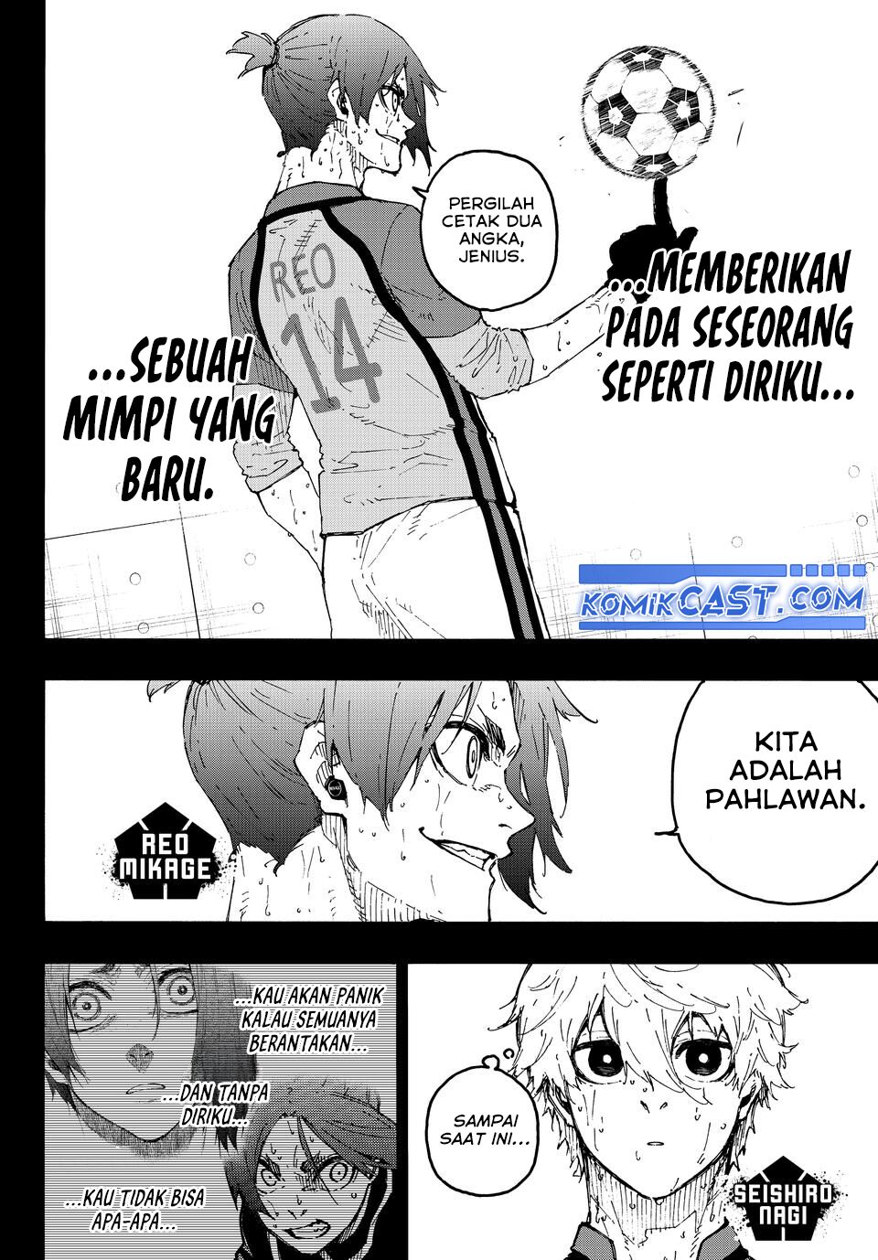 Blue Lock Chapter 297 - halaman 3