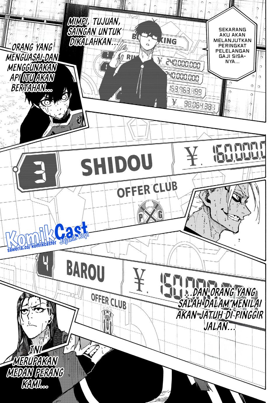 Blue Lock Chapter 297 - halaman 8