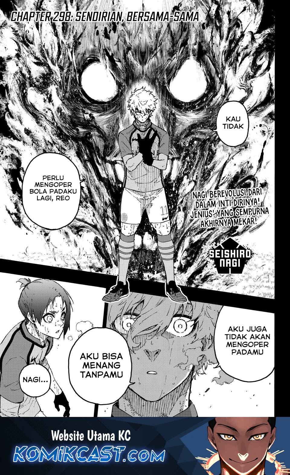 Blue Lock Chapter 298 - halaman 2