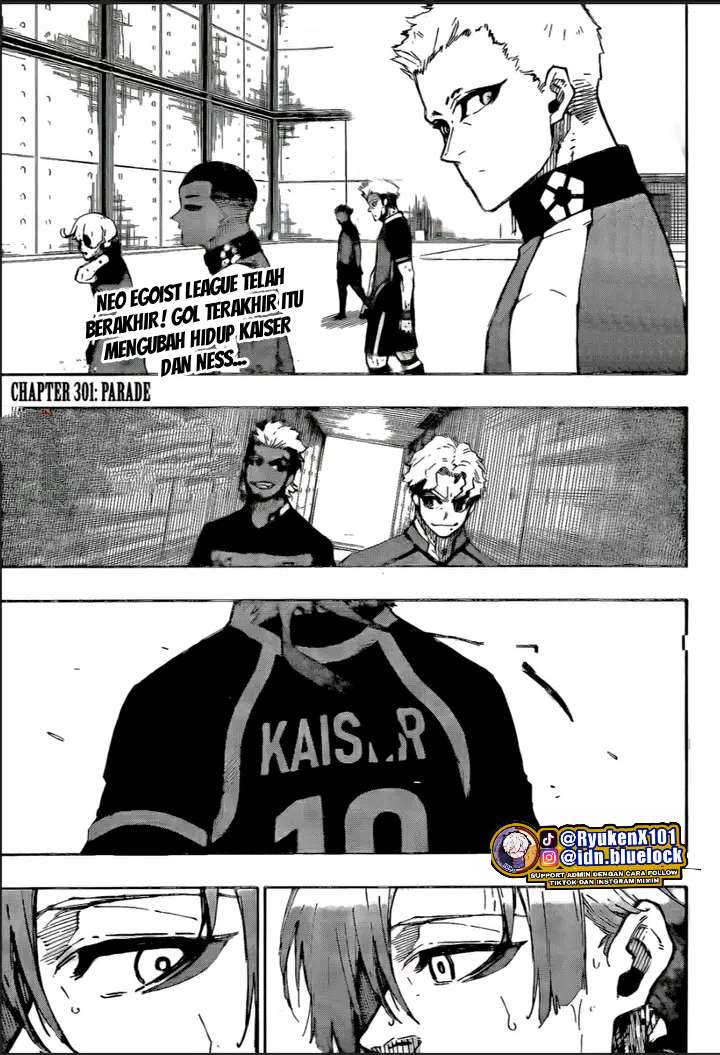 Blue Lock Chapter 301 - halaman 1