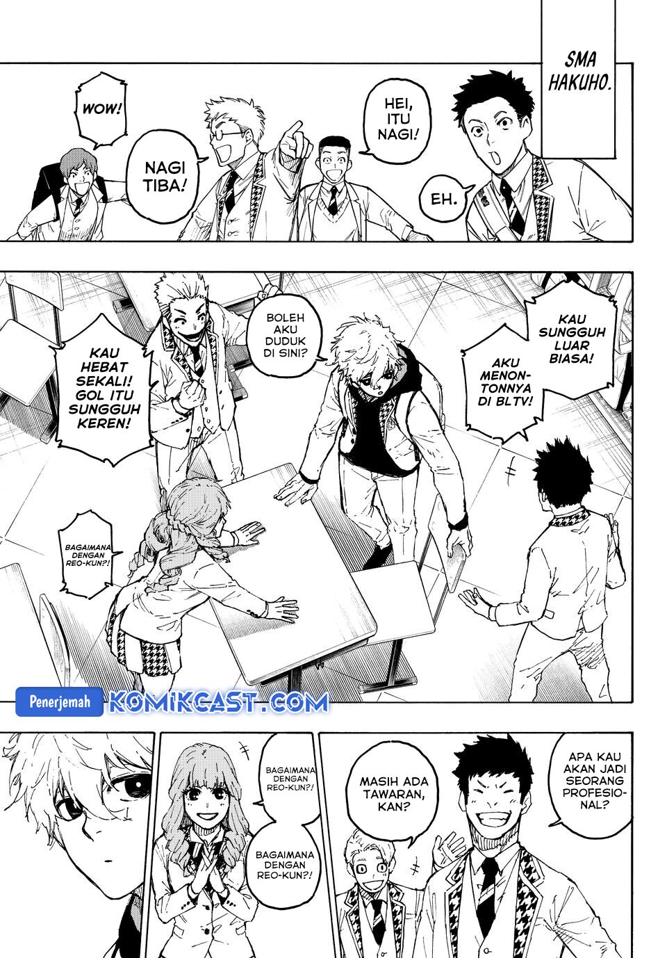 Blue Lock Chapter 302 - halaman 3