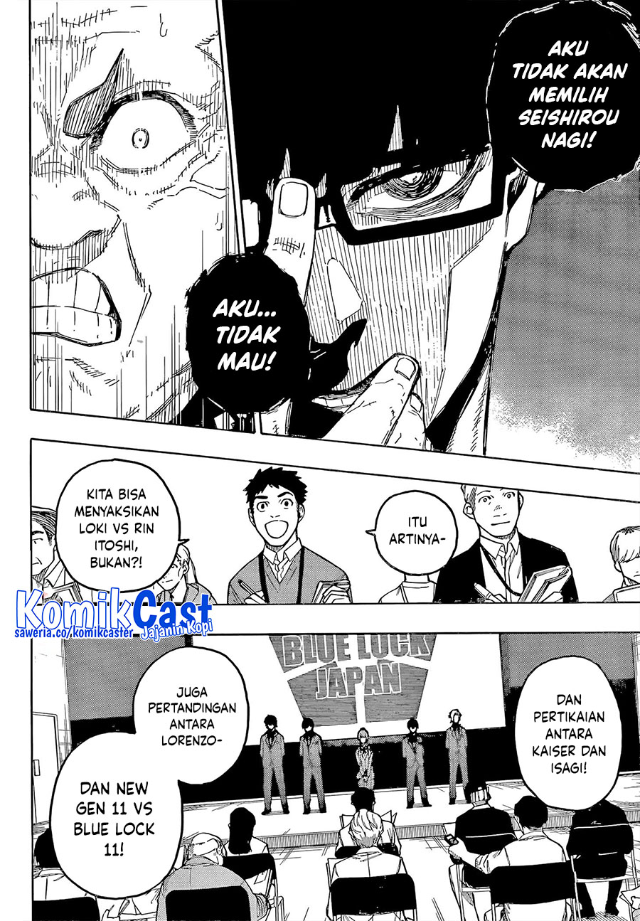 Blue Lock Chapter 303 - halaman 11