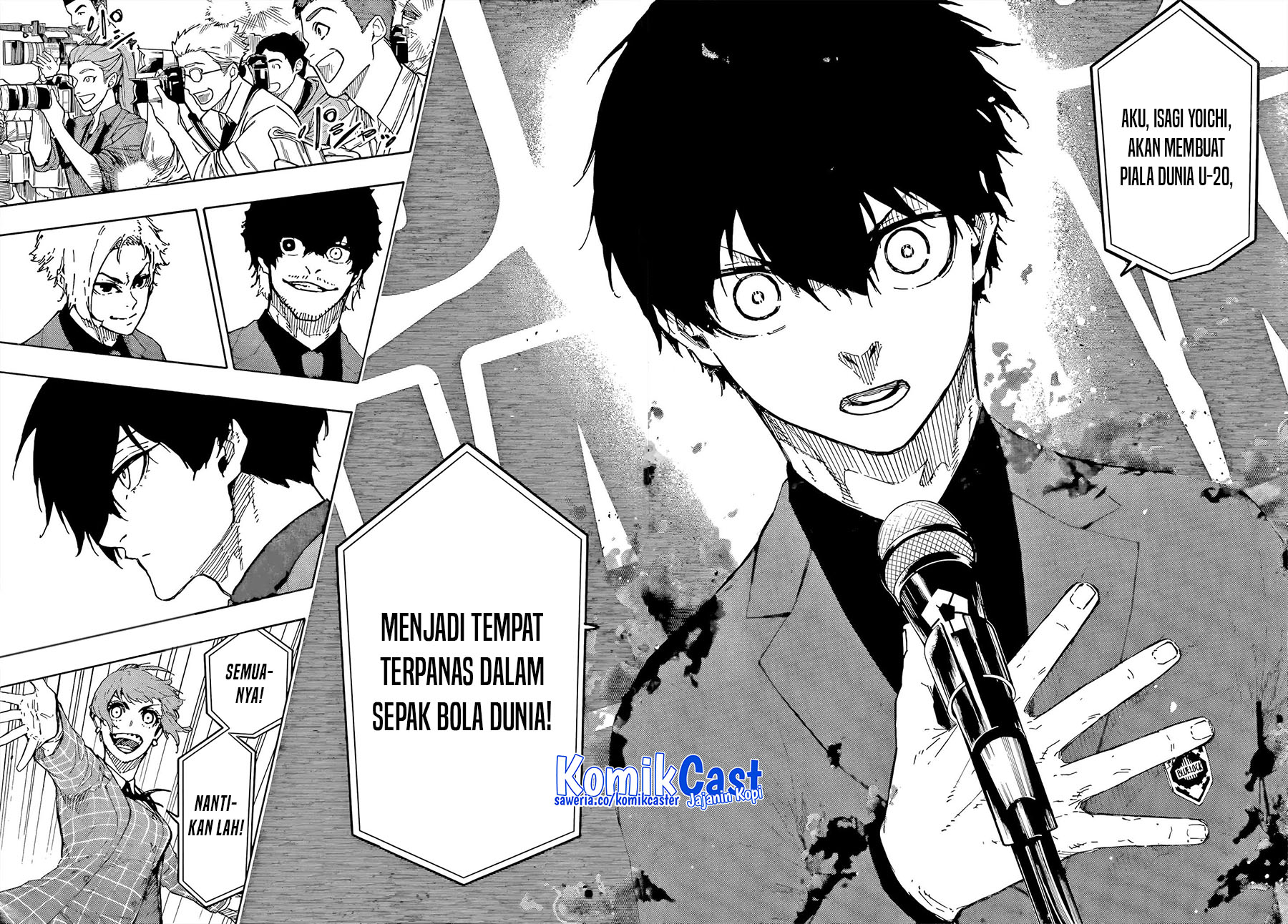 Blue Lock Chapter 303 - halaman 17