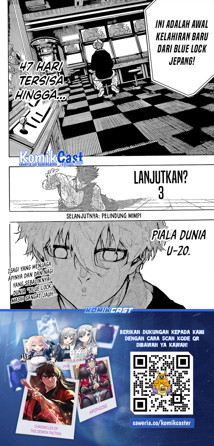 Blue Lock Chapter 303 - halaman 18