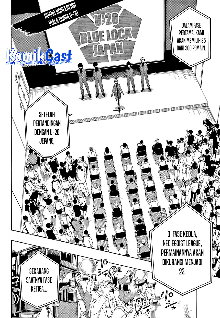 Blue Lock Chapter 303 - halaman 6