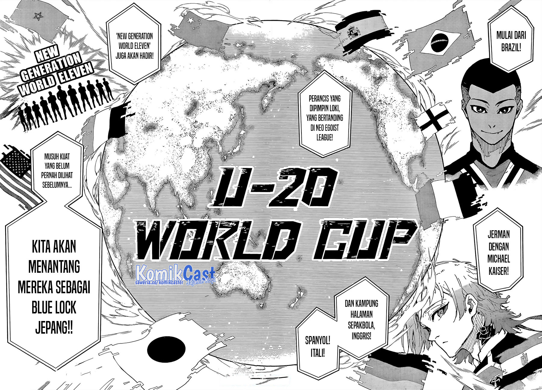 Blue Lock Chapter 303 - halaman 8