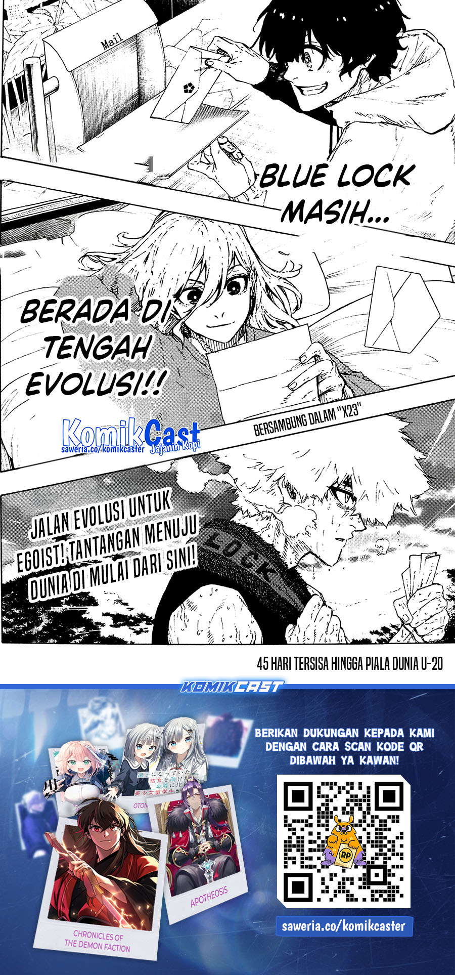 Blue Lock Chapter 304 - halaman 19