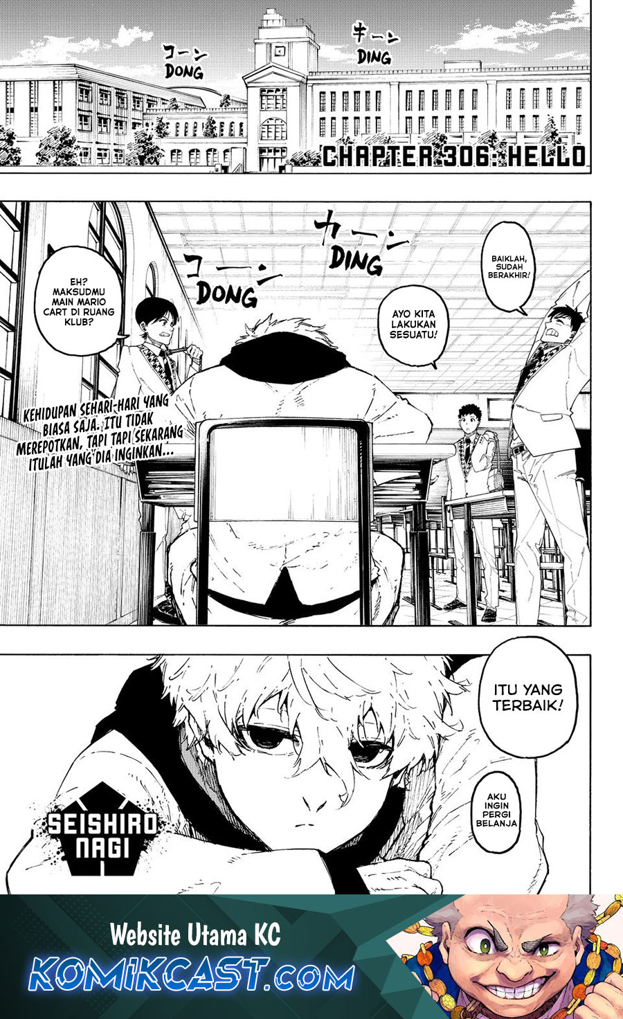Blue Lock Chapter 306 - halaman 1