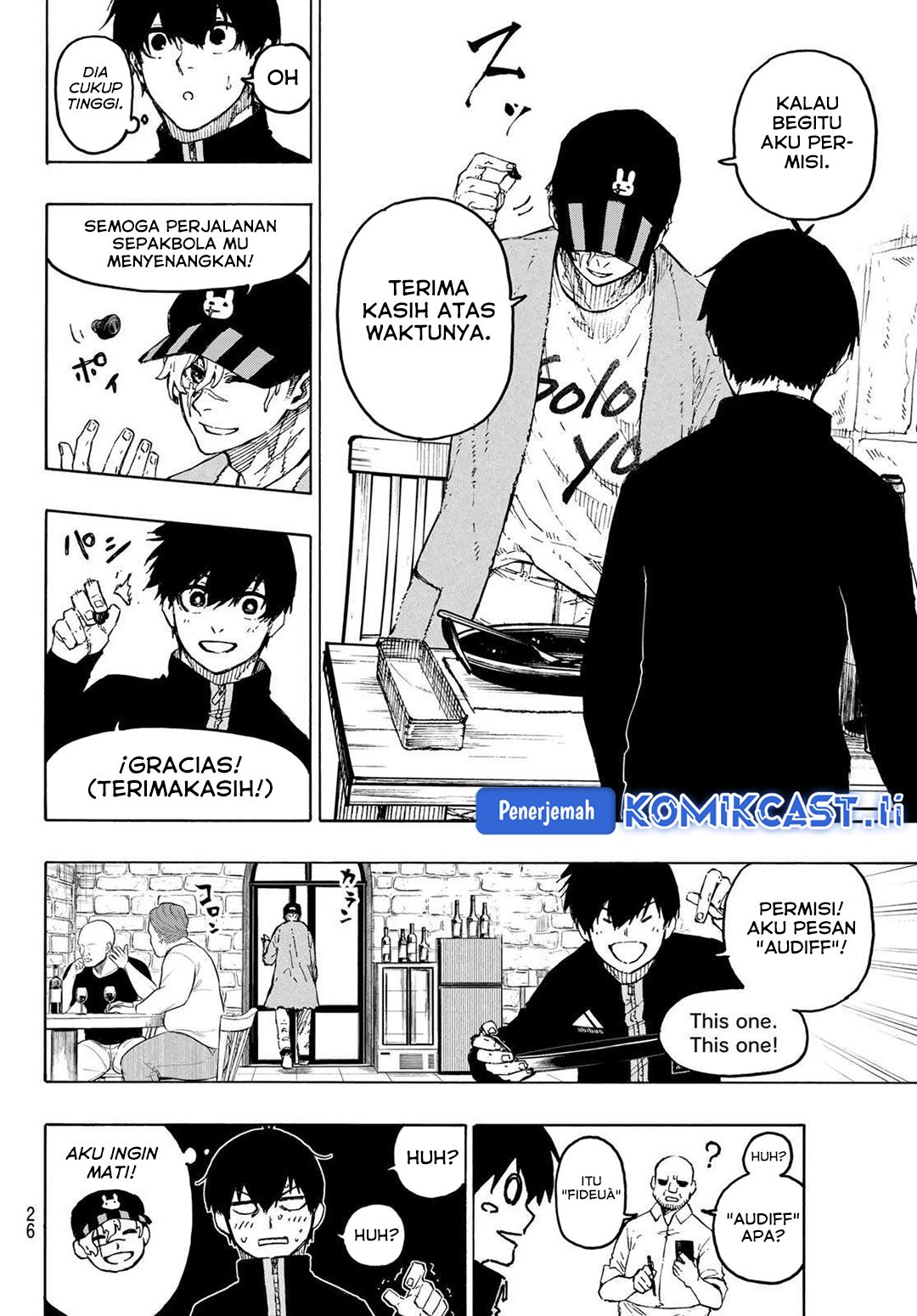 Blue Lock Chapter 307 - halaman 13